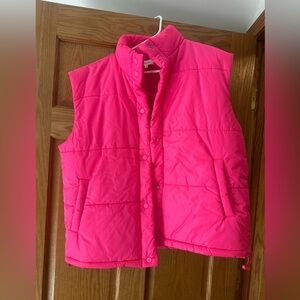Bohme Pink Puffer Vest